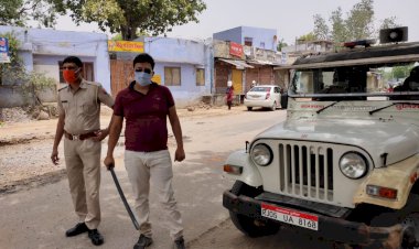 वीकेंड कर्फ़्यू के दौरान बाजार में पसरा रहा सन्नाटा