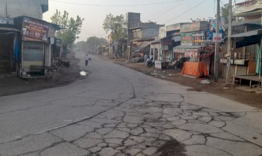 हिचकोले खा रहे वाहन, नाम स्टेट हाईवे और सुविधा अब तक सादा सड़क की भी नहीं