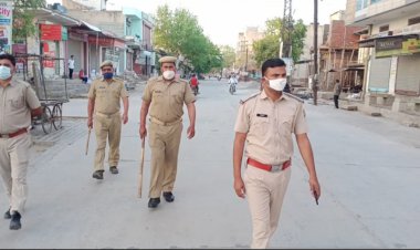 बन्द रहे बहरोड़ कस्बे के सभी बाजार