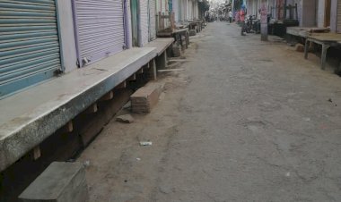 वीकेंड कर्फ़्यू के दूसरे दिन रविवार भी सड़कों पर पसरा सन्नाटा