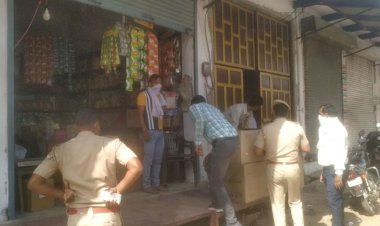 बानसूर मे व्यापारियों ने मनमर्जी से खोली अपनी दुकाने, कोविड गाइडलाइनों के उल्लंघन पर 2 दुकाने की सीज