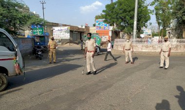 राजगढ़ प्रशासन ने दिखाई सख्ती,  186 लोगो के चालान काट वसूला जुर्माना