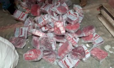 तहसीलदार एवं अधिशासी अधिकारी की संयुक्त कार्यवाही, कालाबाजारी को लेकर मामा गुटखा स्टॉकिस्ट पर मारा छापा