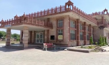 बहरोड के सामुदायिक भवन में बनाया गया 40 बैड का कोविड सेंटर