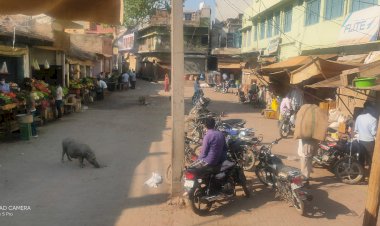 वर्षों से अतिक्रमण की चपेट में था आजाद चौक, कोरोना काल में हुआ आजाद