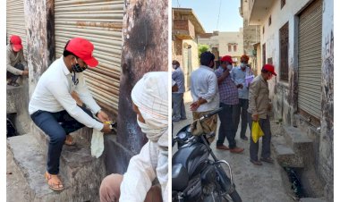 खेरली में वीकेंड कर्फ्यू का उल्लंघन करने पर दुकान को 72 घण्टे के लिए किया सीज