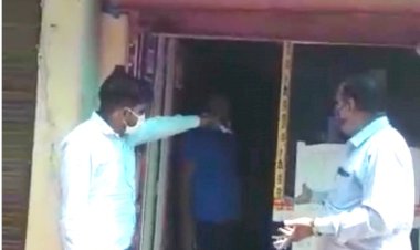 कोटकासिम तहसीलदार ने ग्राहक बन दुकान पर की छापेमारी