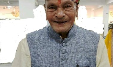 जनसंघ के संस्थापक भाजपा के वरिष्ठ नेता जगवीर सिंह चौधरी के निधन पर भाजपा मे छाई  शोक की लहर
