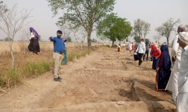 विकास अधिकारी डॉ समयसिहं मीणा ने ग्रेवल सड़क निर्माण कार्यो का किया औचक निरीक्षण ,पांच मैट ब्लैक लिस्ट