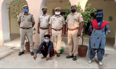 नाबालिक लड़की को भगाकर ले जाने वाला आरोपी चढ़ा बहरोड़ पुलिस के हत्थे