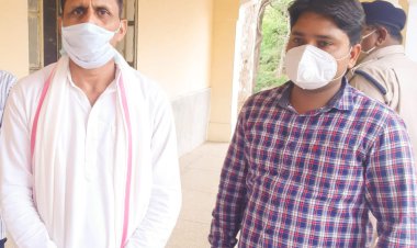 राज्यमंत्री जाटव से प्रेरणा ले मास्क बांट व गरीब व अनाथ बच्चों को भोजन कराकर मनाया जन्मदिन