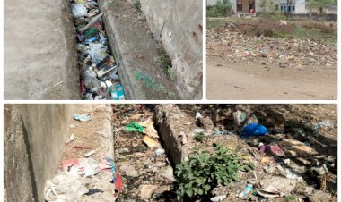 भीलवाड़ा वार्ड 69 रामनगर मोमिन मोहल्ले के वाशिन्दे नालियां जाम होने से परेशान