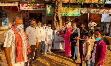 विधायक गायत्री त्रिवेदी द्वारा कारोई में किया गया जल मंदिर का उद्घाटन