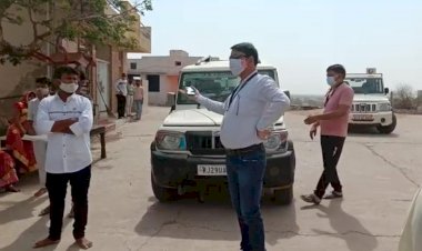 बीडीओ ने टिटपुरी, बडौदाकान, बहतूकला, बसेठ का दौरा कर कोविड नियमों के उल्लघन पर काटे चालान,