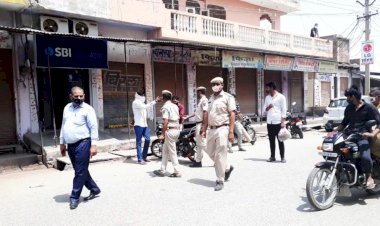 गोविंदगढ़ कस्बे में 3 मई से प्रारंभ हुआ महामारी रेड अलर्ट जन अनुशासन पखवाड़ा, प्रशासन ने दिखाई सख्ती