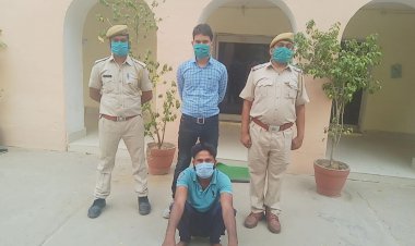 बहरोड़ पुलिस की कार्यवाही अवैध देशी कट्टे के साथ युवक गिरफ्तार