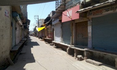 मजदूरों पर भारी लॉकडाउन की मार सुनसान पड़े हैं बाजार