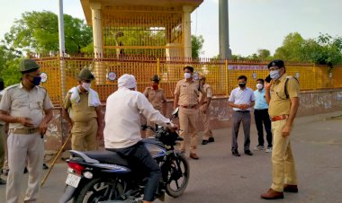 पुलिस  और प्रशासन ने 24 लोगों के चालान काट कर वसूली  जुर्माना राशि