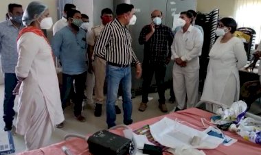 विधायक बलजीत यादव ने राजकीय उपजिला अस्पताल पहुंच लिया सुविधाओ का जायजा