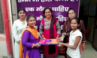 दिव्यांग बच्चों ने दिलाया मातृदिवस पर धरती माँ की रक्षा का संकल्प