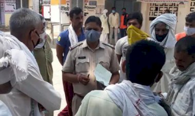 कठूमर क्षेत्र के ग्राम पिसई में जमीनी विवाद में हुई गोलीबारी में एक की मौत, छर्रे लगने से चार गंभीर घायलों को किया रैफर