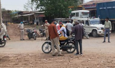 रेड अर्लट मे प्रशासन हुआ सख्त, काटे चालन, दुकान की सीज