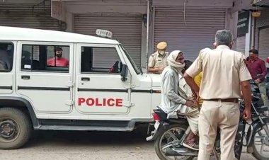 लॉकडाउन का उल्लंघन करने वालो पर कामां प्रशासन हुआ सख्त, चालान काट वसूला जुर्माना