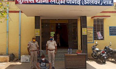 अवैध देशी कट्टा 12 बोर के साथ साहून खान गिरफ्तार