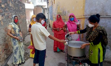 हमीरगढ मे दो दिवसीय काढा वितरण का कार्यक्रम हुआ सम्पन्न