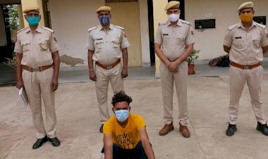 पुलिस ने गौकसी के लिए लाए गए सांड को कराया मुक्त, गौतस्कर गिरफ्तार