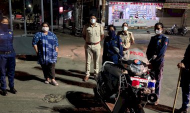 एसडीएम ने बढ़ाया महिला रक्षा दल का आत्मबल