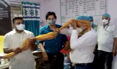 लोहागढ़ ग्रुप सदस्यो ने कोरोना वोरियर्स का किया सम्मान