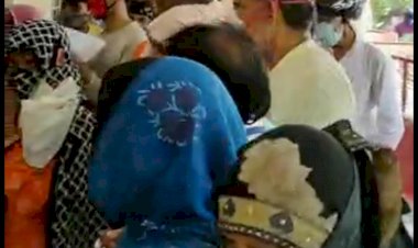 बानसूर सीएचसी मे जमकर उडी गाइडलाइनों की धज्जिया, अव्यवस्थाओ का बना आलम