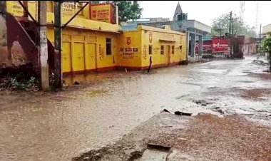 सकट क्षेत्र में बारिश के साथ गिरे ओले