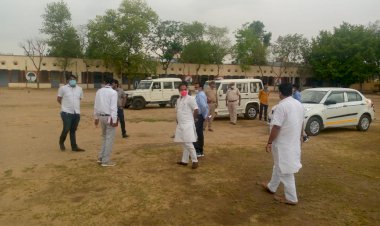 सब्जी मंडी स्थान्तरित करने के लिए अधिकारियों ने ली बैठक, गुरुवार से सीनियर सेकेंडरी स्कूल में लगेगी सब्जी मंडी