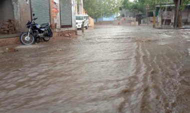 दूसरे दिन फिर सकट क्षेत्र में बारिश के साथ ओले गिरे