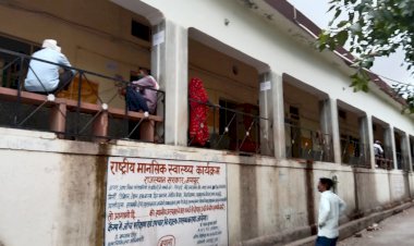 बयाना अस्पताल में बनाया कोविड वार्ड