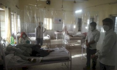 उपखंड अधिकारी मे खेडली CHC का निरीक्षण कर लिया जायज़ा,  मरीजाे से किया संवाद