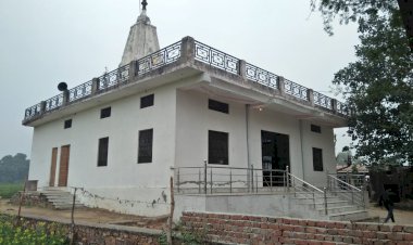 सलेमपुर कलां का आस्था केन्द्र गंगा मन्दिर, भरतपुर के महाराजा बलवन्तसिंह ने भिजवाई थी प्रमिता