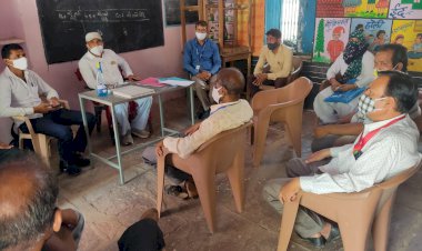 गुरला कोविड-19 के सम्बन्ध ग्राम पंचायत गुंदली मे मिटिंग हुई आयोजित