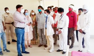 विधायक ने बर्डोद सीएचसी का किया औचक निरीक्षण, आदर्श सीएचसी बनाने की घोषणा