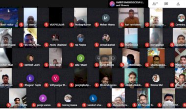रेसटा की राज्य स्तरीय वर्चुअल मीटिंग आयोजित, राज्य के प्रबोधक से प्रधानाचार्य तक हजारों शिक्षकों ने रखी अपनी समस्याएं