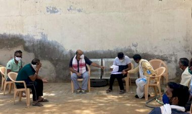 कांग्रेस जिलाध्यक्ष गैसावत ने की जनसुनवाई
