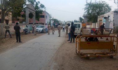 रामगढ क्षेत्र में अलावडा कस्बा ज़ीरो मोबिलिटी घोषित, प्रशासन ने किया सील