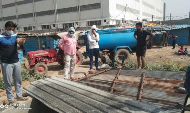 नीमराणा उपखंड क्षेत्र के ग्रामीण इलाकों में दूषित पानी की की जा रही है सप्लाई जलस्तर नीचे जाने से जलदाय विभाग हुआ विफल