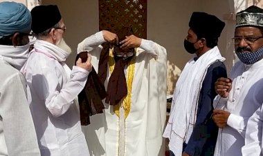 हजरत मोमीन आरिफ शाह कादरी रहमतुल्लाह अलैह का सालाना उर्स सादगी के साथ मनाया