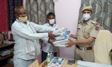 पुलिस व दाह संस्कारकर्मियों को लुपिन ने उपलब्ध कराई पीपीई किट