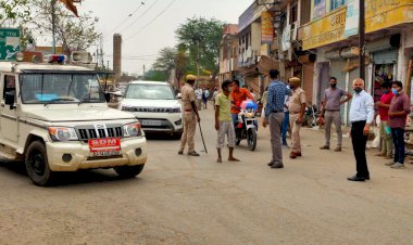 लॉकडाउन के उल्लंघन पर प्रशासन हुआ सख्त तीन दुकानों को सीज कर ₹26500 का किया जुर्माना, 7 लोगों को किया क्वारेंटाइन