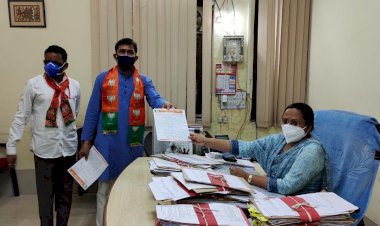 भाजपा ने विभिन्न समस्याओं को लेकर मुख्यमंत्री के नाम सौंपा ज्ञापन