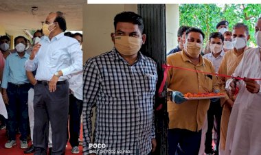 महाराजा विश्वेन्द्र सिंह ने डीग में किया कोविड सेन्टर का उद्घाटन